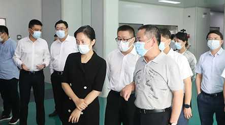 市委副书记、代市长盛蕾一行莅临公司视察调研